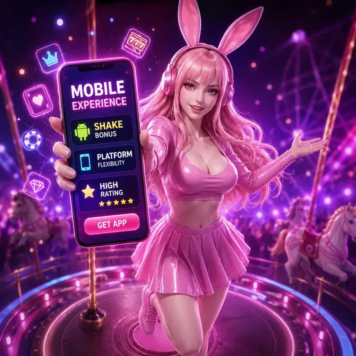 Carousel Deejay παρουσιάζει την εφαρμογή για κινητά NV Casino με νέον λάμψη και ψηφιακό ενθουσιασμό